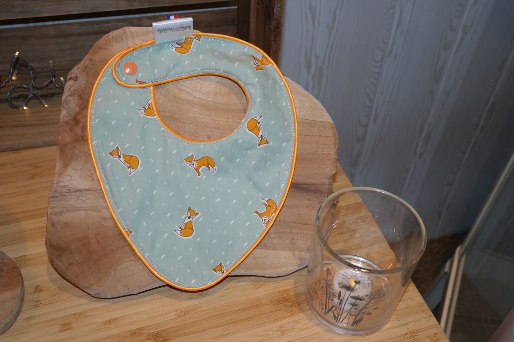 Bavoir bandana Renards