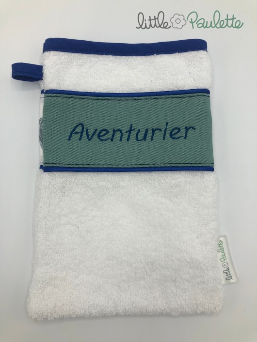 Gant de toilette - Aventurier