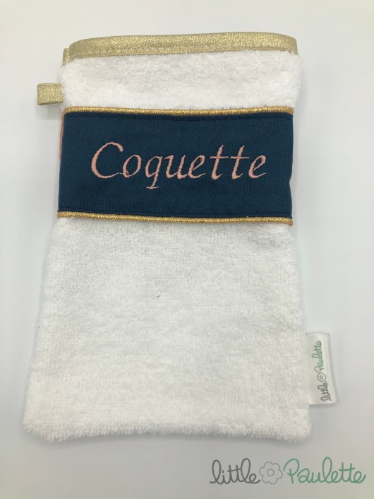 Gant de toilette - Coquette