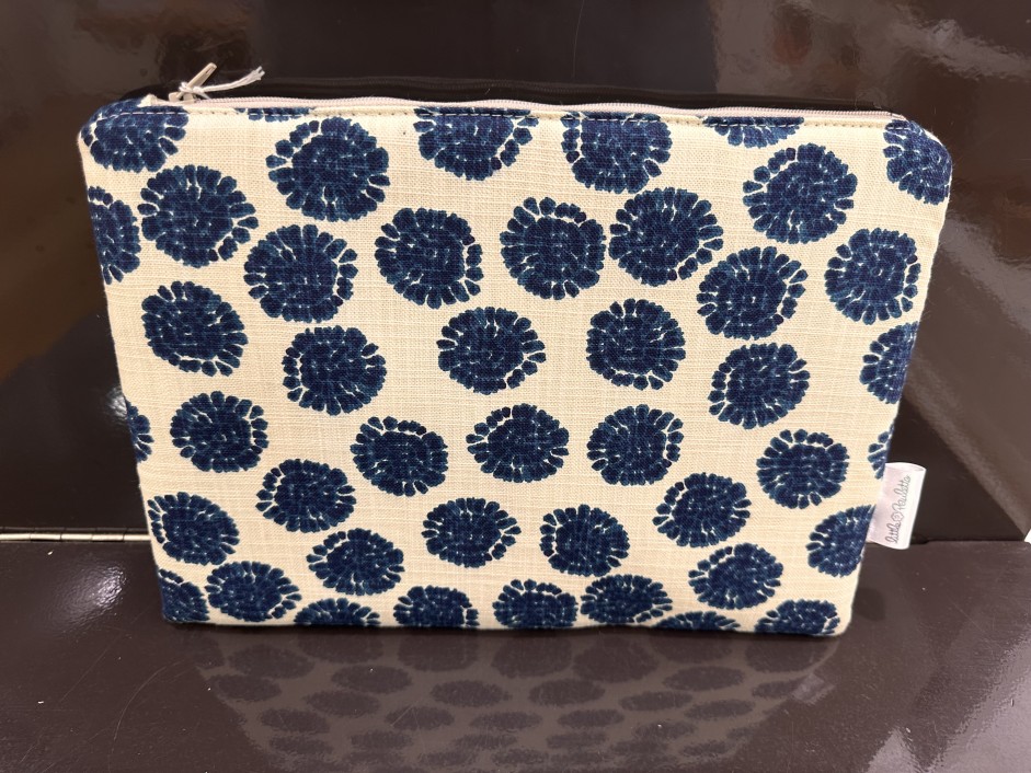Pochette plate à zip Colors